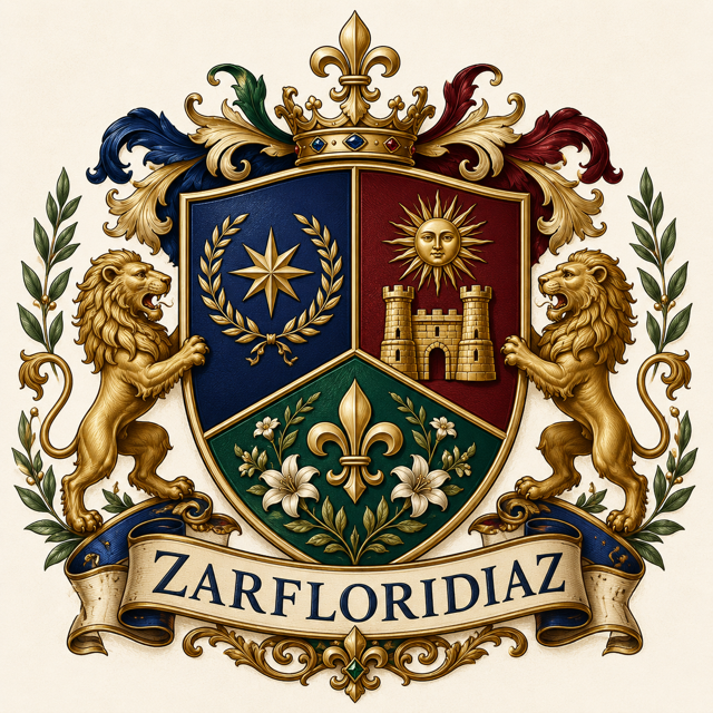 Zarfloridiaz family crest